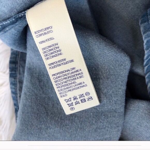 Rebecca Minkoff Rita embroidered chambray dress - Picture 6 of 6